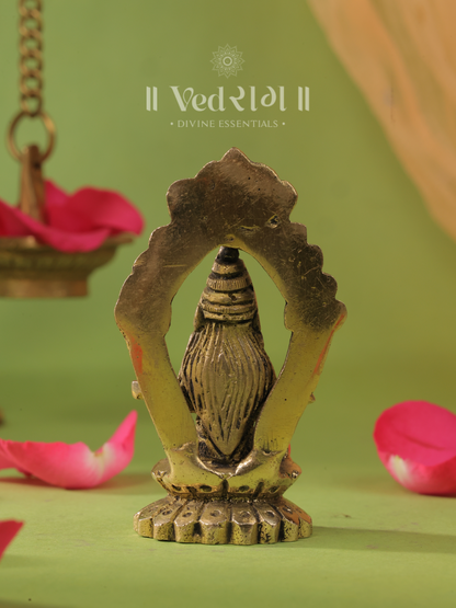 Brass Annadayini | Goddess of Nourishment & Prosperity | Handcrafted Brass Idol for Home & Temple