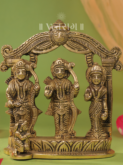 Brass Aadarsh Ram Darbaar 