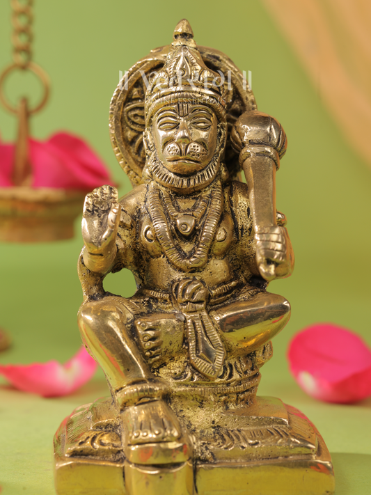 Brass Bhimasen Idol 