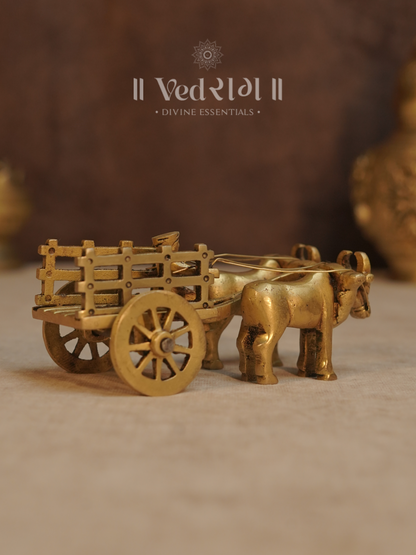Brass Bullock Cart