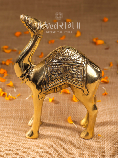 Brass Camel Idol