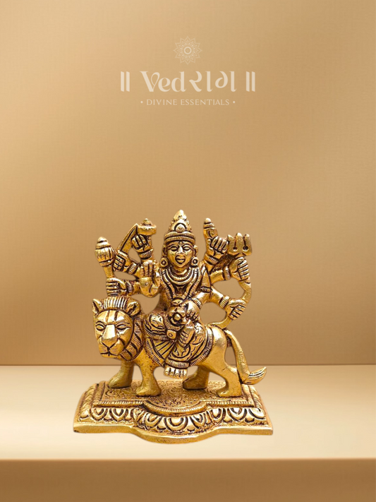 Brass Durga Ji