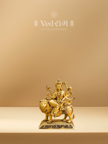 Brass Durga Ji