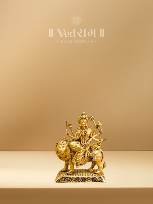 Brass Durga Ji