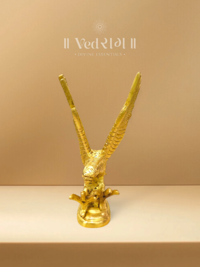 Brass Eagle Statue | Majestic Handcrafted Décor | Symbol of Strength & Vision