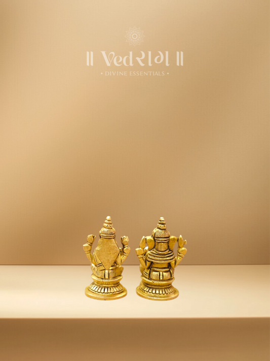 Brass Lakshmi Ganesh