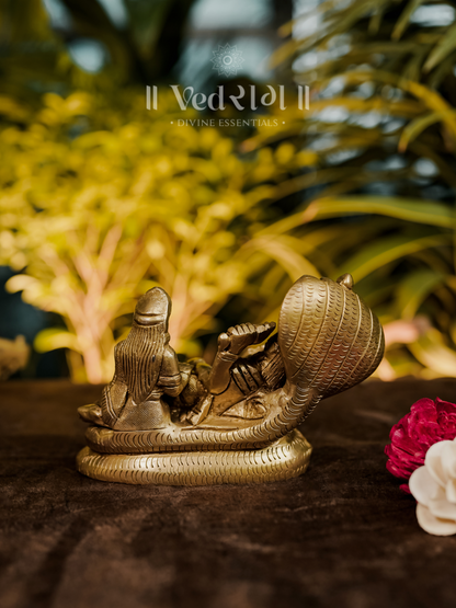 Brass Lakshmi Vishnu