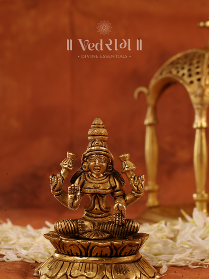 Brass Laxmi Ganesha Saraswati