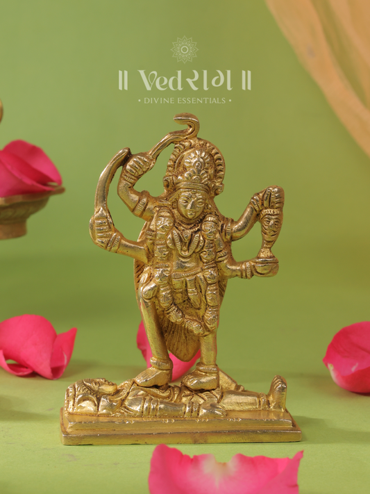 Brass Maa Kali Idol
