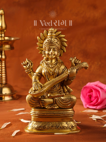 Brass Mantrini Goddess Statue