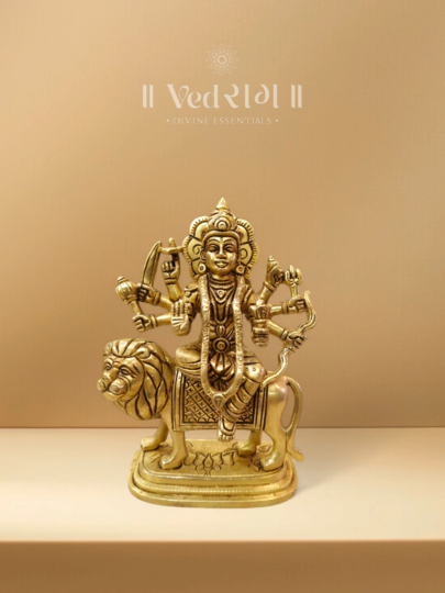 Brass Meenakshi Idol | Handcrafted Goddess Meenakshi Statue | Symbol of Grace, Wisdom & Divine Power