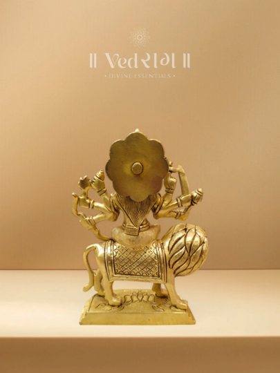 Brass Meenakshi Idol | Handcrafted Goddess Meenakshi Statue | Symbol of Grace, Wisdom & Divine Power