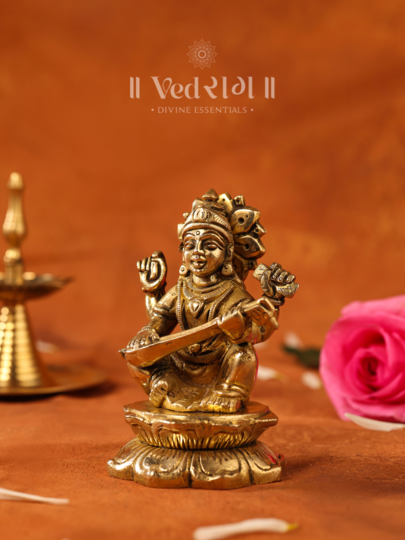 Brass Prabhavat Statue | Divine Illuminating Idol for Spiritual Harmony & Positivity | Handcrafted Brass Murti for Home & Temple Décor