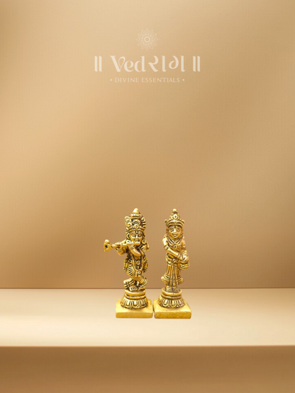 Brass Radha Krishna