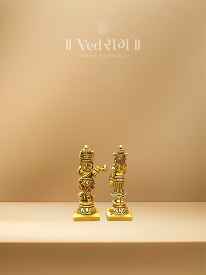 Brass Radha Krishna