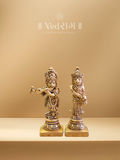Brass Radha Krishna