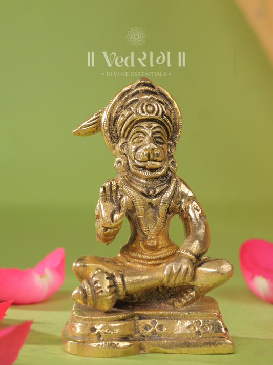 Brass Sankatmochan Hanuman Idol
