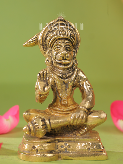 Brass Sankatmochan Hanuman Idol