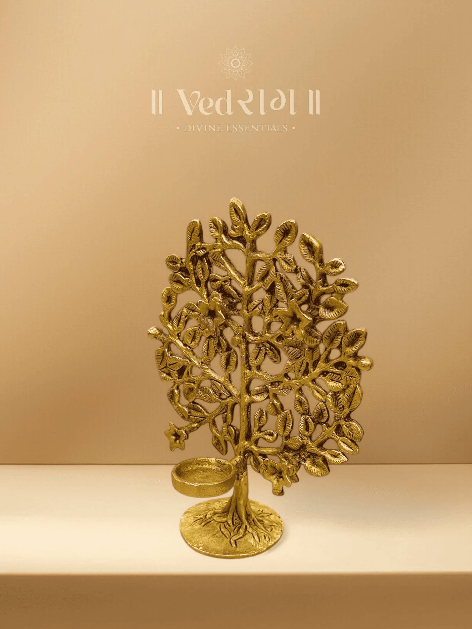 Brass SwarnaChhaya | Exquisite Handcrafted Brass Decor | Timeless Elegance for Home & Office
