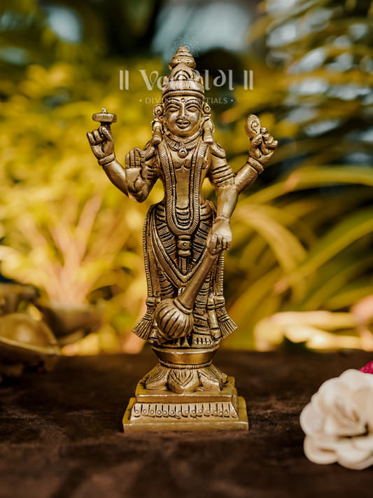Brass Vishnu