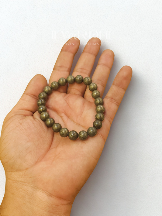 Raw Pyrite Bracelet
