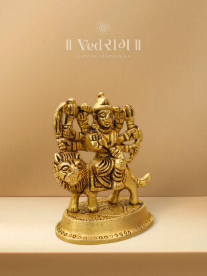 Brass Bhargavi Devi Statue | Handcrafted Goddess Lakshmi Idol | Symbol of Prosperity & Divine Energy